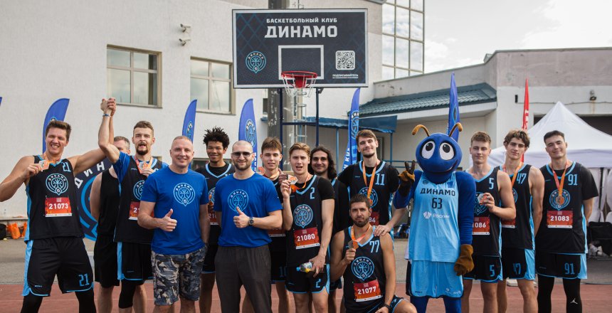 На разминку с профессиональными спортсменами