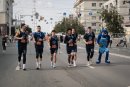 На разминку с профессиональными спортсменами