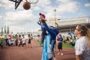 На разминку с профессиональными спортсменами