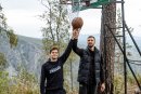 Игроки БК «Динамо» сыграли в баскетбол на вершине Айгира